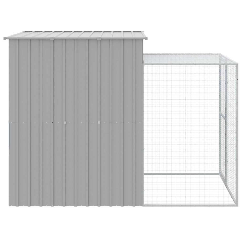 8720845903978_g_en_hd_2 vidaXL Chicken Cage with Run Light Grey 165x251x181 cm Galvanised Steel - Image 4