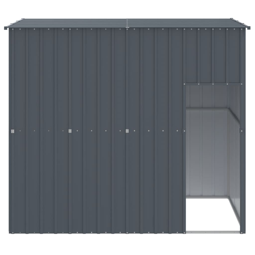 8720845904005_g_en_hd_1 vidaXL Dog House with Roof Anthracite 214x153x181 cm Galvanised Steel - Image 3