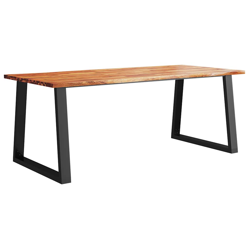 8720845913298_a_en_hd_1 vidaXL Dining Table with Live Edge 200x90x75 cm Solid Wood Acacia - Image 2