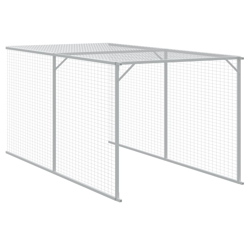 8720845917081_g_en_hd_5 vidaXL Chicken Cage with Run Anthracite 110x1221x110 cm Galvanised Steel - Image 7
