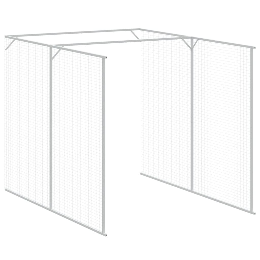 8720845917180_g_en_hd_5 vidaXL Dog House with Run Anthracite 165x1271x181 cm Galvanised Steel - Image 7