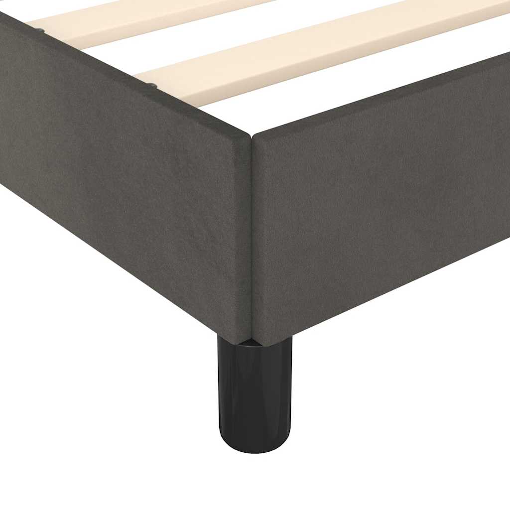 8720845920494_g_en_hd_6 vidaXL Bed Frame without Mattress Dark Grey King Single Size Velvet - Image 8