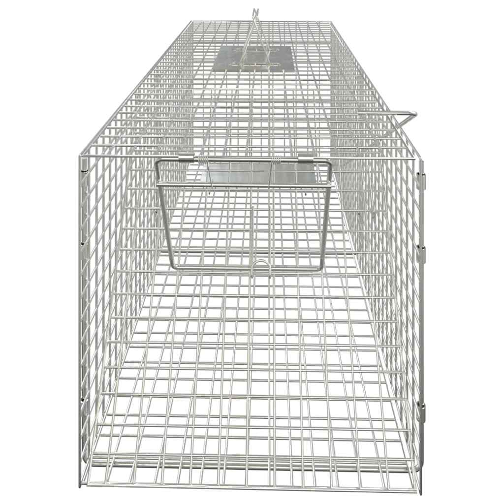 8720845920784_g_en_hd_2 vidaXL Animal Trap 64.5x25x26.5 cm Galvanised Iron - Image 3