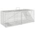 vidaXL Animal Trap 64.5x25x26.5 cm Galvanised Iron - Image 4
