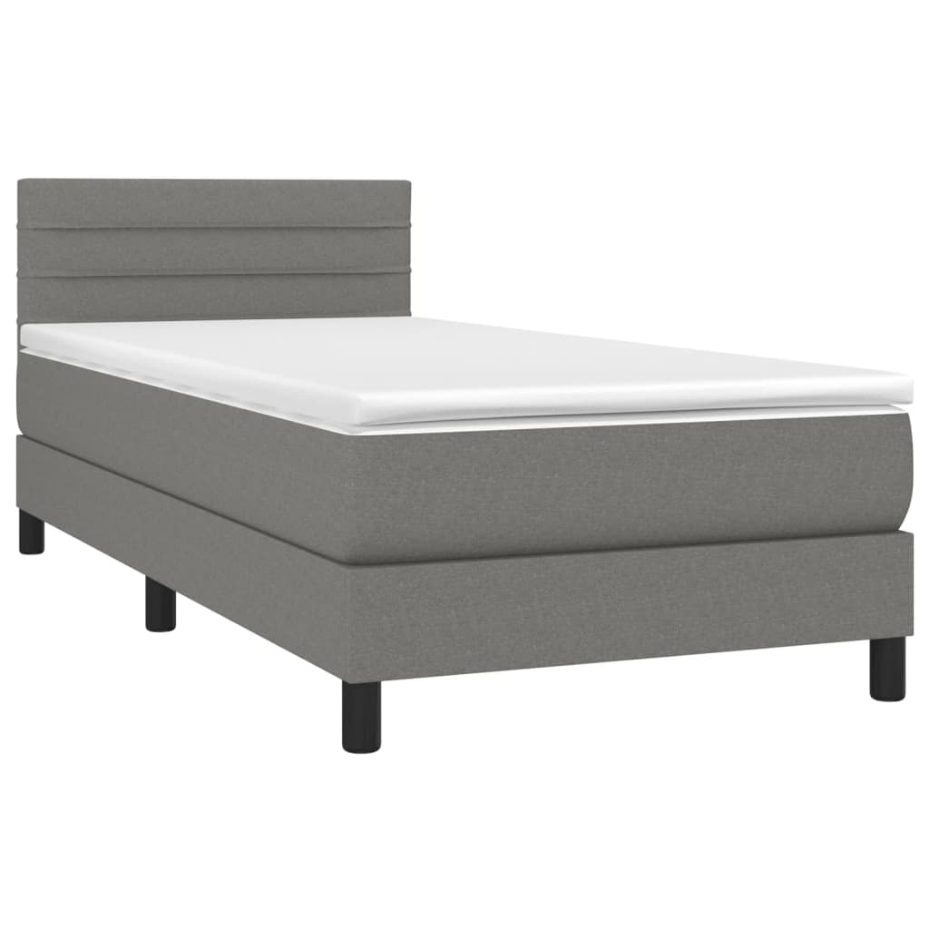 8720845923785_g_en_hd_1 vidaXL Box Spring Bed with Mattress Dark Grey 100x200 cm Fabric - Image 3