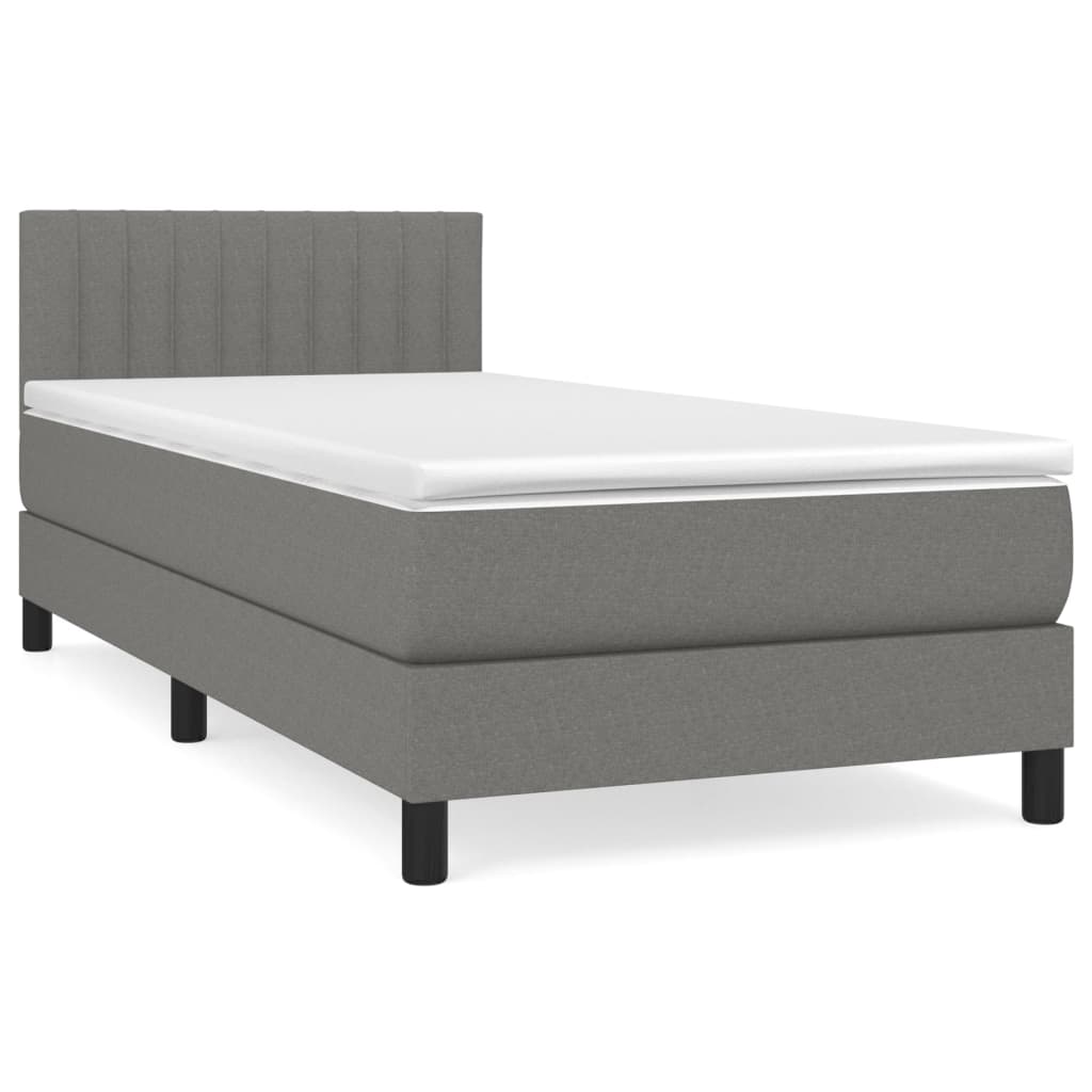 8720845923792_a_en_hd_1 vidaXL Box Spring Bed with Mattress Dark Grey 100x200 cm Fabric - Image 2