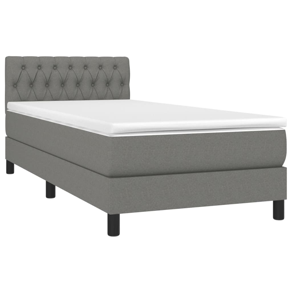 8720845923808_g_en_hd_1 vidaXL Box Spring Bed with Mattress Dark Grey 100x200 cm Fabric - Image 3