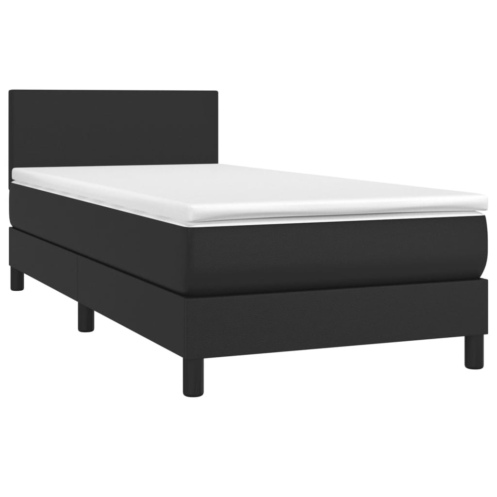 8720845923822_g_en_hd_1 vidaXL Box Spring Bed with Mattress Black 100x200 cm Faux Leather - Image 3