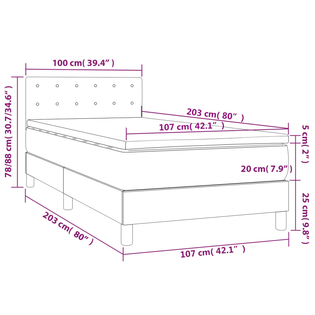 8720845923839_g_en_hd_5 vidaXL Box Spring Bed with Mattress Black 100x200 cm Faux Leather - Image 7