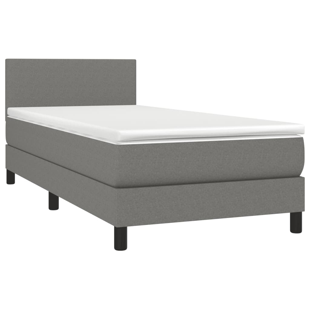 8720845923853_g_en_hd_2 vidaXL Box Spring Bed with Mattress&LED Dark Grey 100x200cm Fabric - Image 4