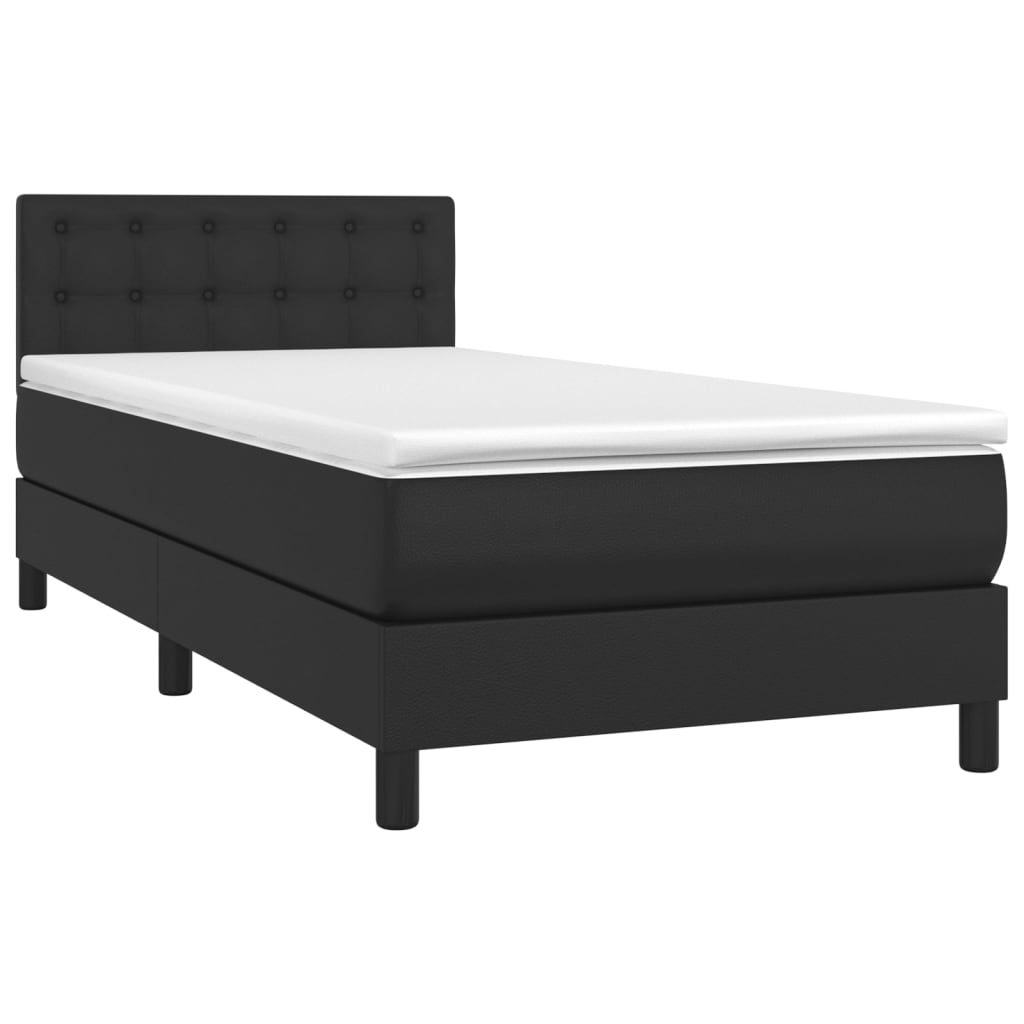8720845923938_g_en_hd_2 vidaXL Box Spring Bed with Mattress&LED Black 100x200cm Faux Leather - Image 4