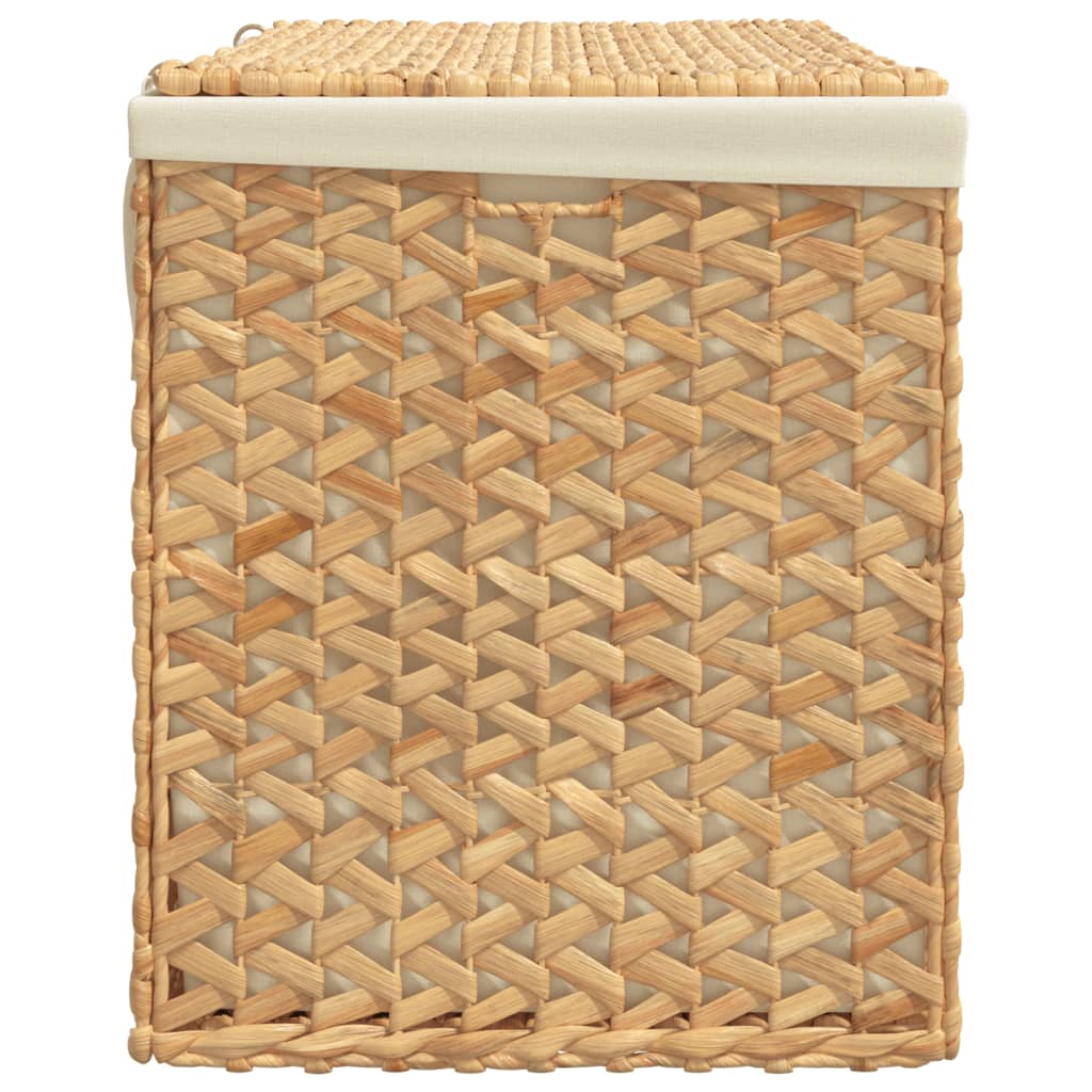 8720845925574_g_en_hd_4 vidaXL Laundry Basket with 3 Sections 75x42.5x52 cm Water Hyacinth - Image 6