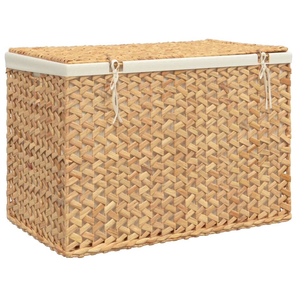 8720845925574_g_en_hd_5 vidaXL Laundry Basket with 3 Sections 75x42.5x52 cm Water Hyacinth - Image 7