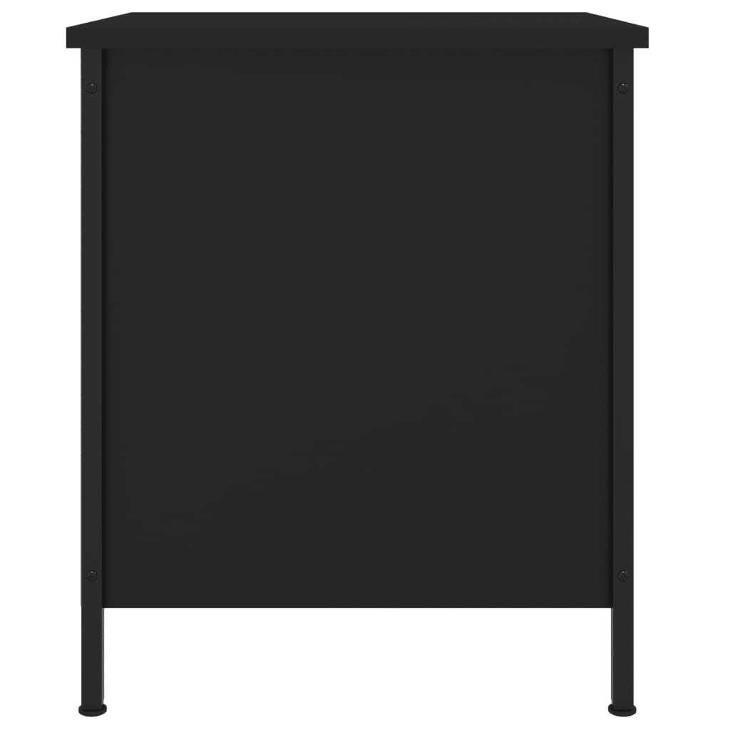 8720845938925_g_en_hd_5 vidaXL Bedside Cabinet Black 40x42x50 cm Engineered Wood - Image 8