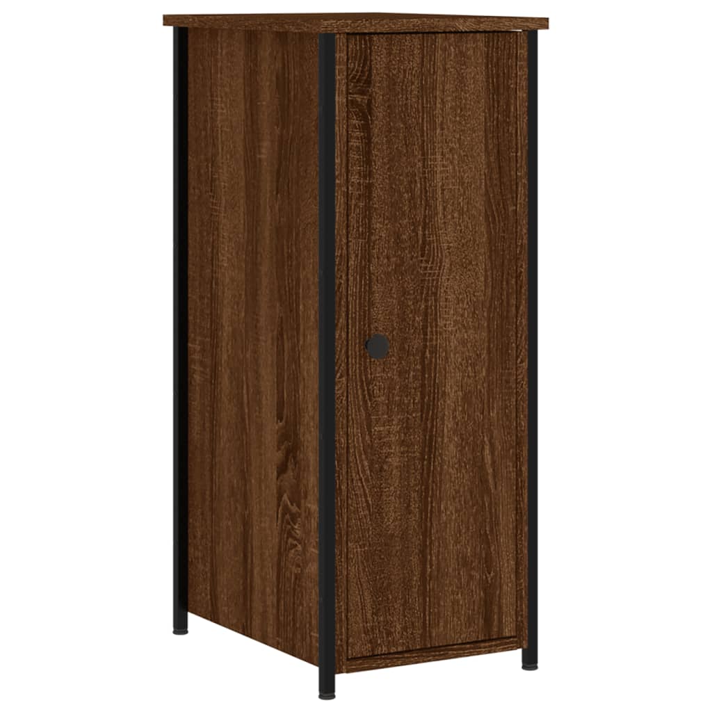 8720845939304_a_en_hd_1 vidaXL Bedside Cabinet Brown Oak 32x42x80 cm Engineered Wood - Image 2