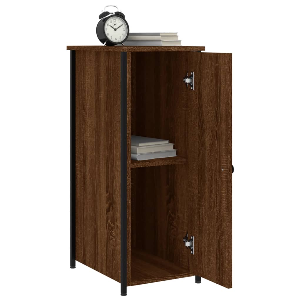 8720845939304_g_en_hd_2 vidaXL Bedside Cabinet Brown Oak 32x42x80 cm Engineered Wood - Image 5