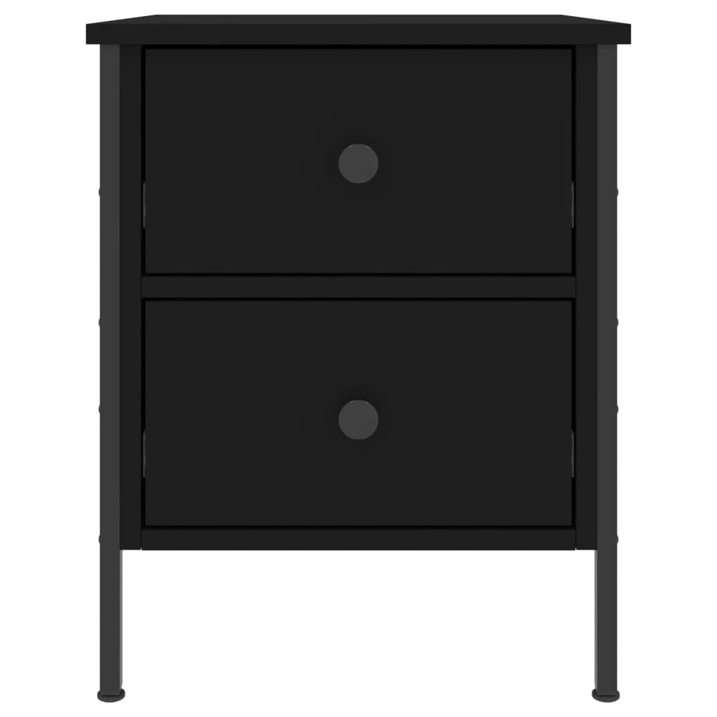 8720845939427_g_en_hd_3 vidaXL Bedside Cabinet Black 40x42x50 cm Engineered Wood - Image 6
