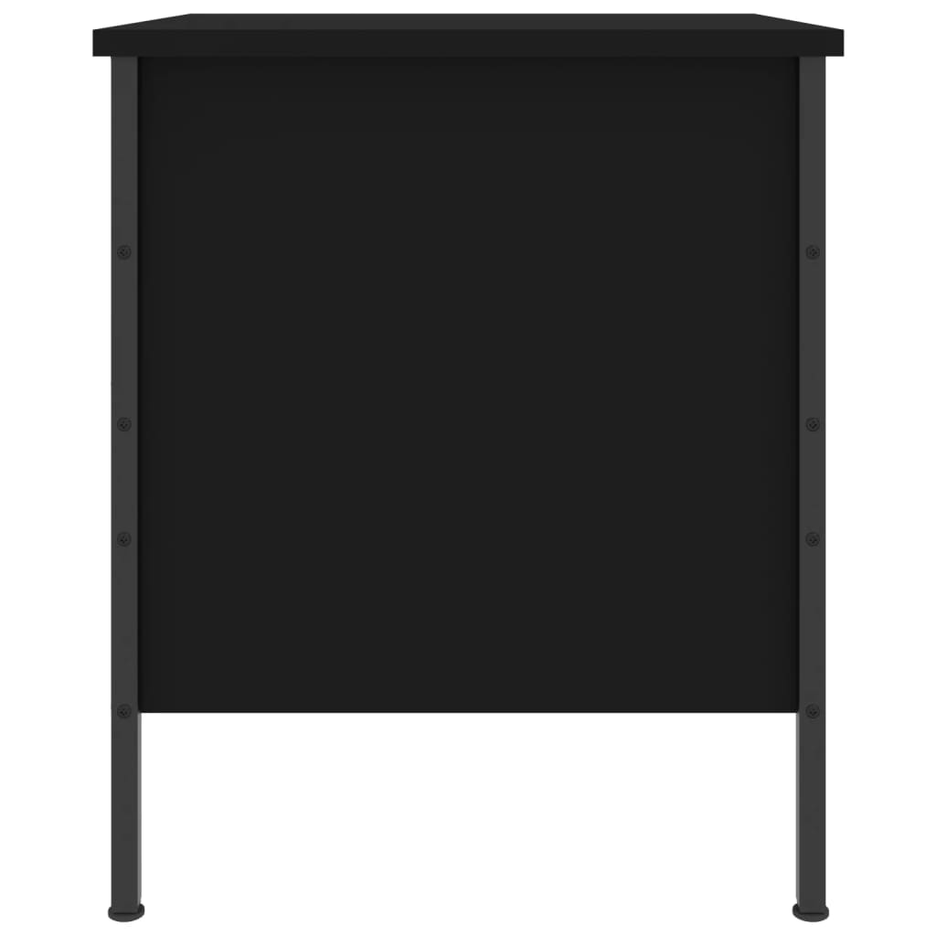 8720845939427_g_en_hd_5 vidaXL Bedside Cabinet Black 40x42x50 cm Engineered Wood - Image 8