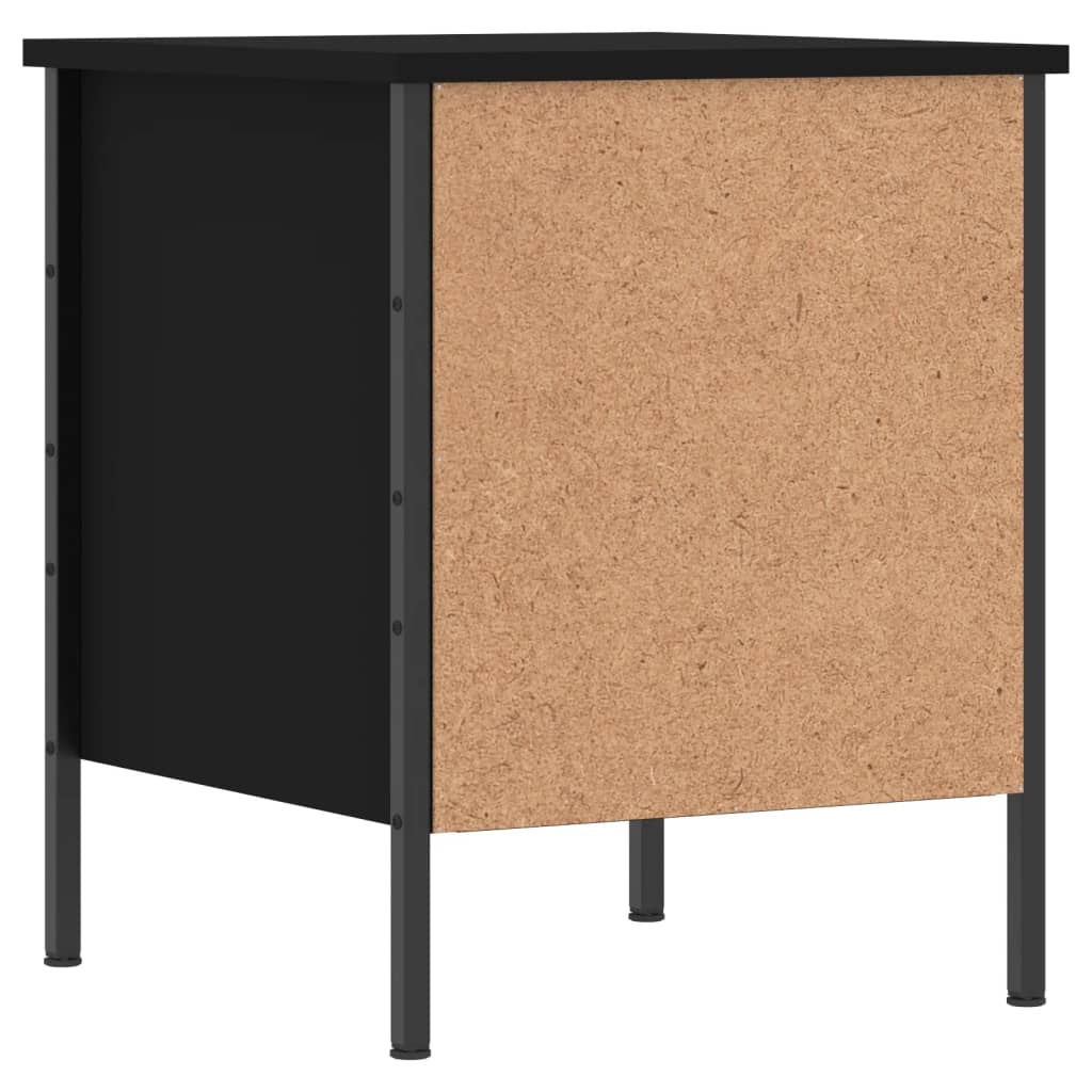 8720845939427_g_en_hd_6 vidaXL Bedside Cabinet Black 40x42x50 cm Engineered Wood - Image 9