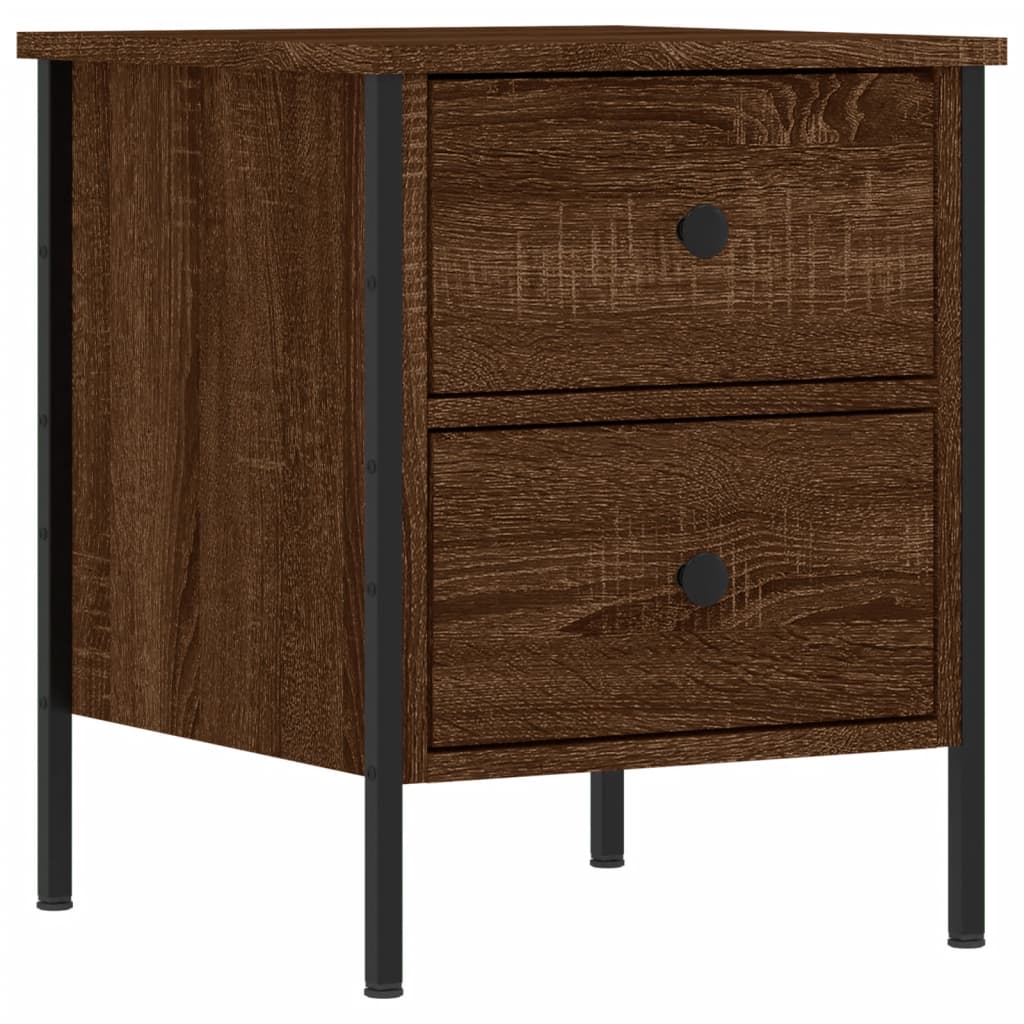 8720845939502_a_en_hd_1 vidaXL Bedside Cabinet Brown Oak 40x42x50 cm Engineered Wood - Image 2