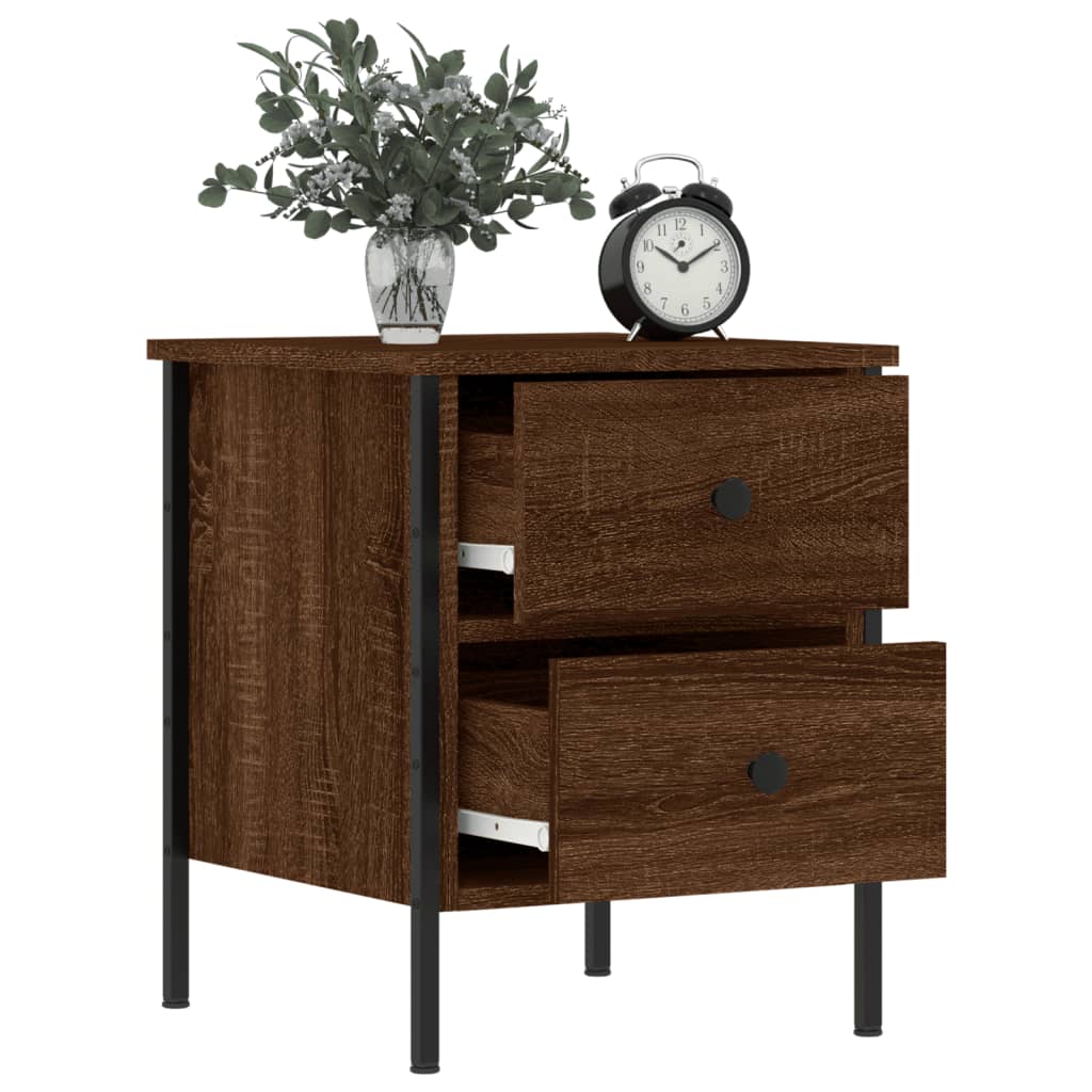 8720845939502_g_en_hd_2 vidaXL Bedside Cabinet Brown Oak 40x42x50 cm Engineered Wood - Image 5