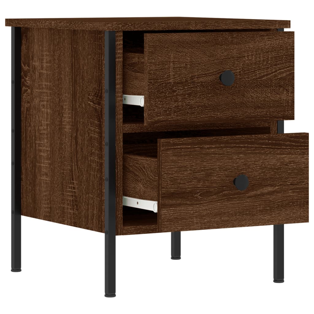 8720845939502_g_en_hd_4 vidaXL Bedside Cabinet Brown Oak 40x42x50 cm Engineered Wood - Image 7