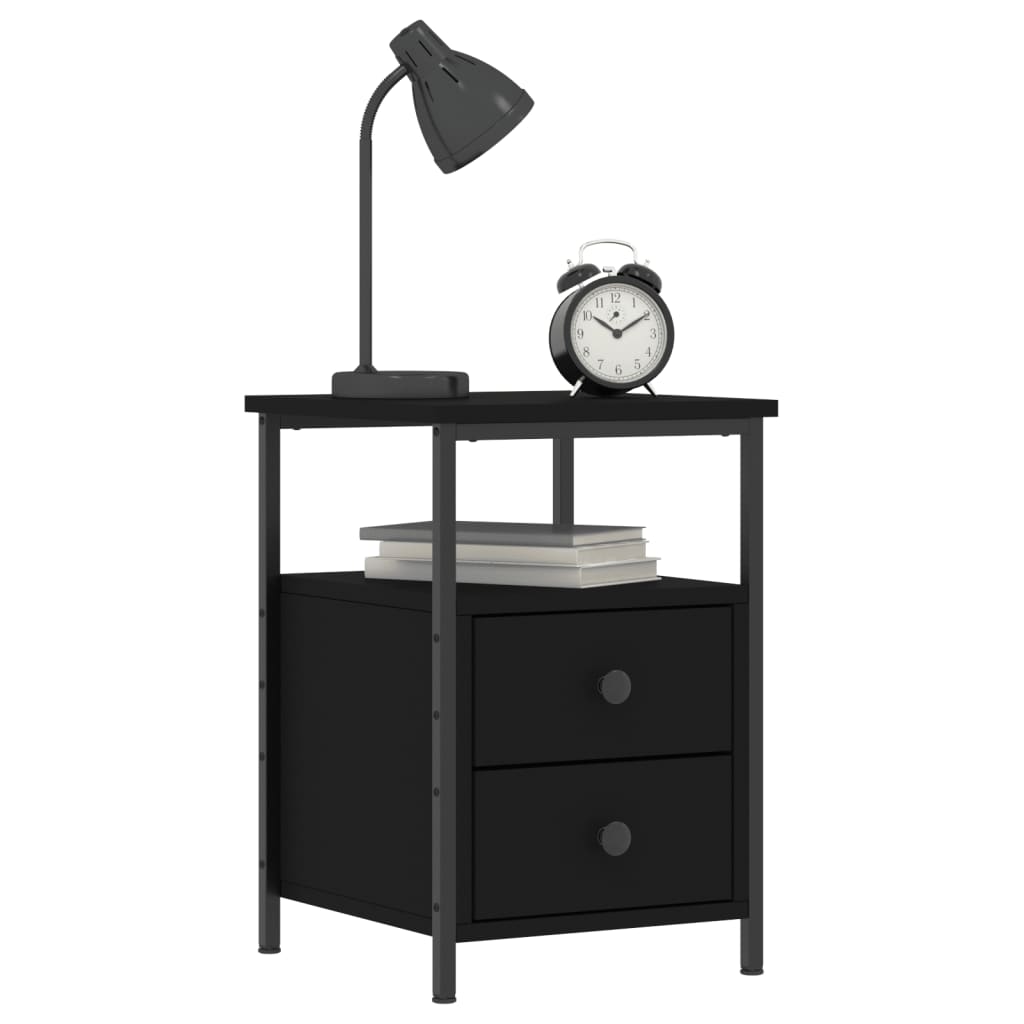 8720845939724_g_en_hd_1 vidaXL Bedside Cabinet Black 34x35.5x50 cm Engineered Wood - Image 4
