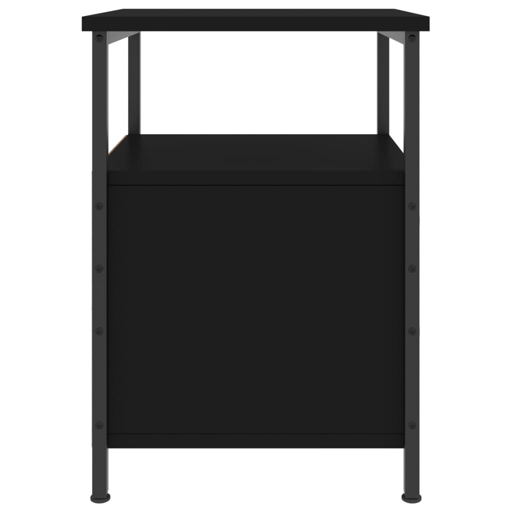 8720845939724_g_en_hd_5 vidaXL Bedside Cabinet Black 34x35.5x50 cm Engineered Wood - Image 8