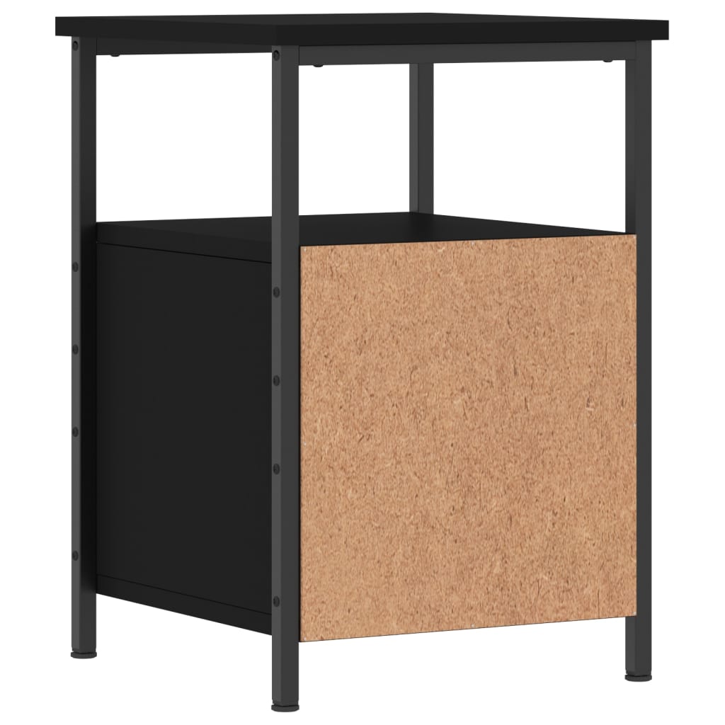 8720845939724_g_en_hd_6 vidaXL Bedside Cabinet Black 34x35.5x50 cm Engineered Wood - Image 9