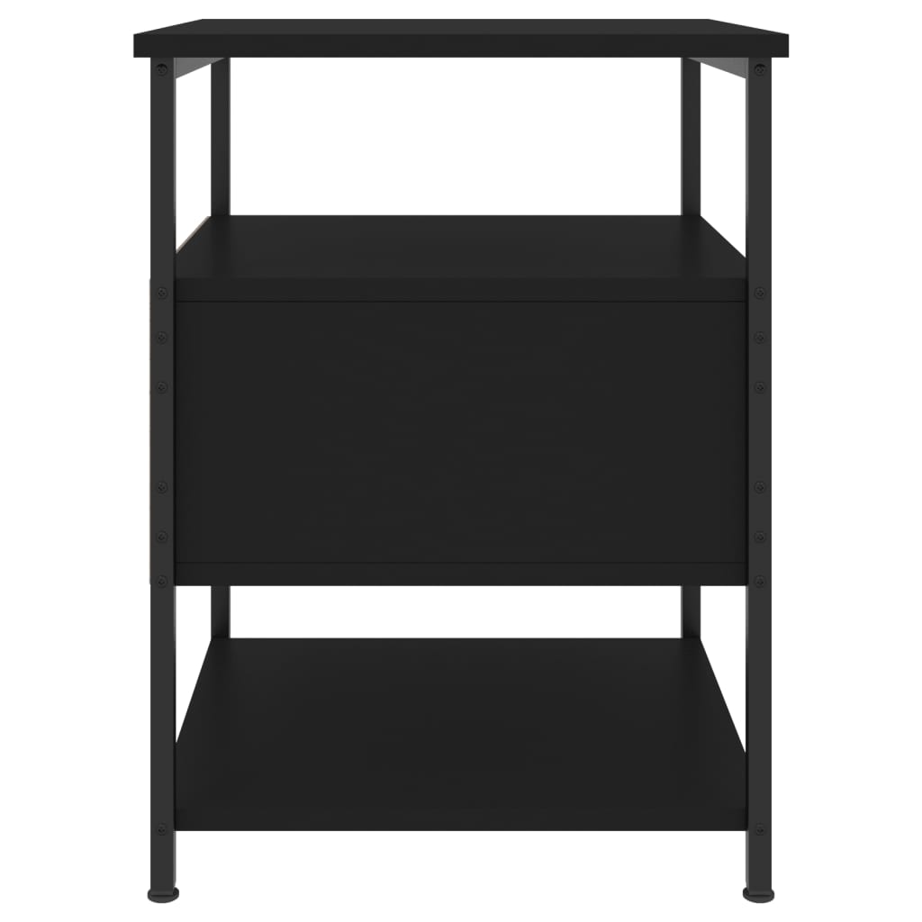 8720845939823_g_en_hd_5 vidaXL Bedside Cabinet Black 40x42x56 cm Engineered Wood - Image 8