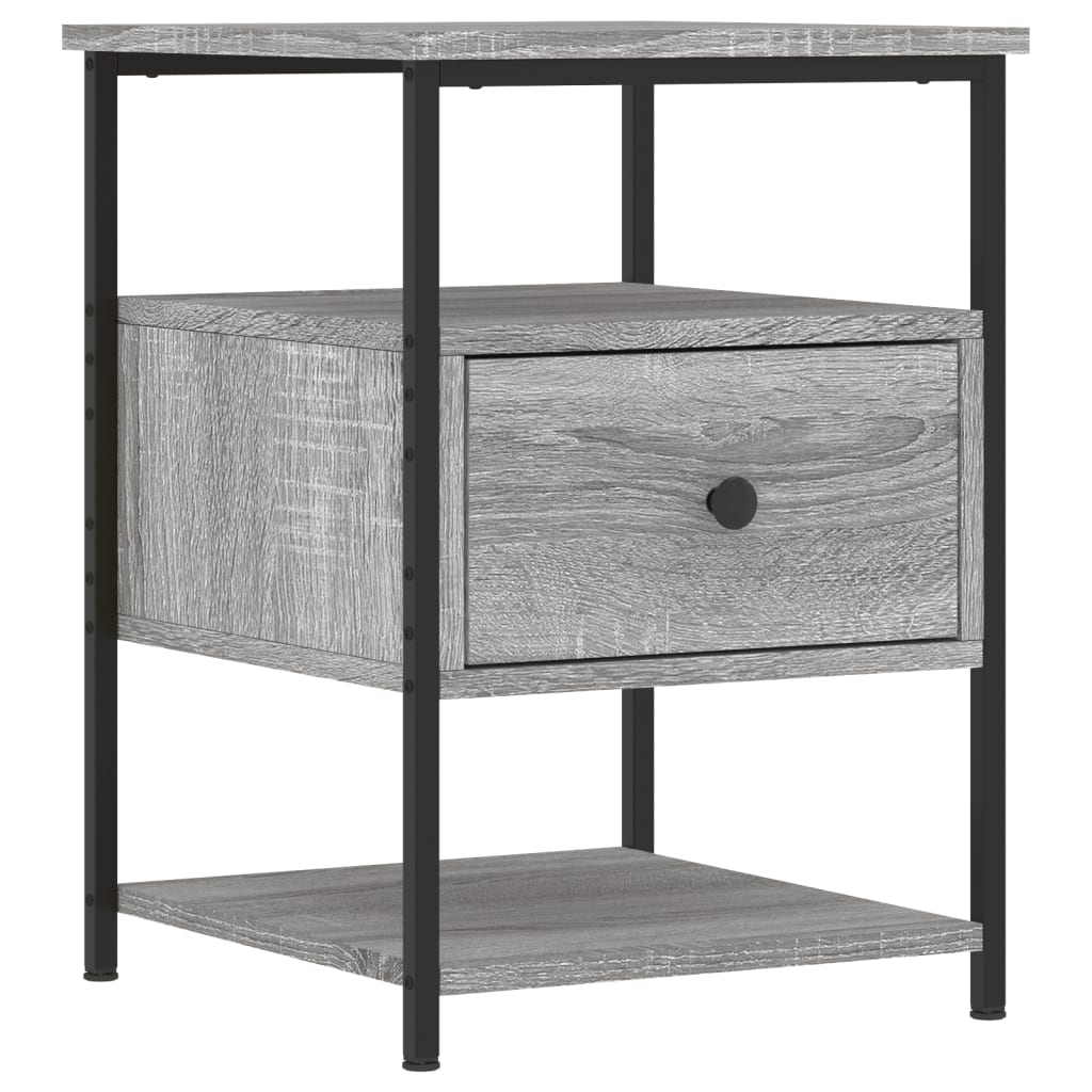 8720845939885_a_en_hd_1 vidaXL Bedside Cabinet Grey Sonoma 40x42x56 cm Engineered Wood - Image 2