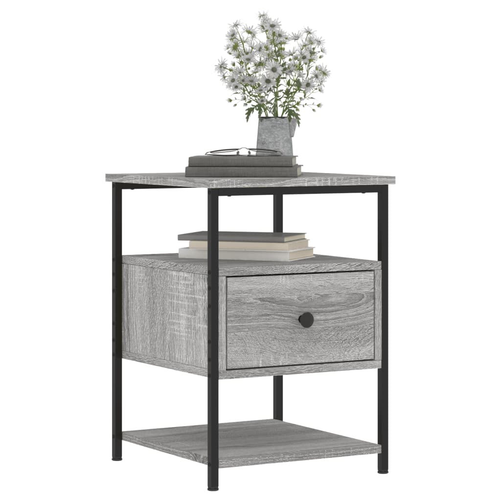 8720845939885_g_en_hd_1 vidaXL Bedside Cabinet Grey Sonoma 40x42x56 cm Engineered Wood - Image 4