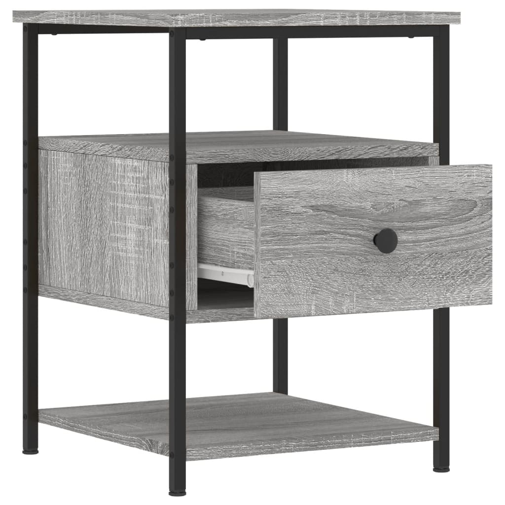 8720845939885_g_en_hd_3 vidaXL Bedside Cabinet Grey Sonoma 40x42x56 cm Engineered Wood - Image 6