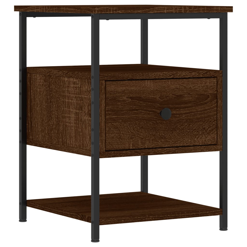 8720845939908_a_en_hd_1 vidaXL Bedside Cabinet Brown Oak 40x42x56 cm Engineered Wood - Image 2