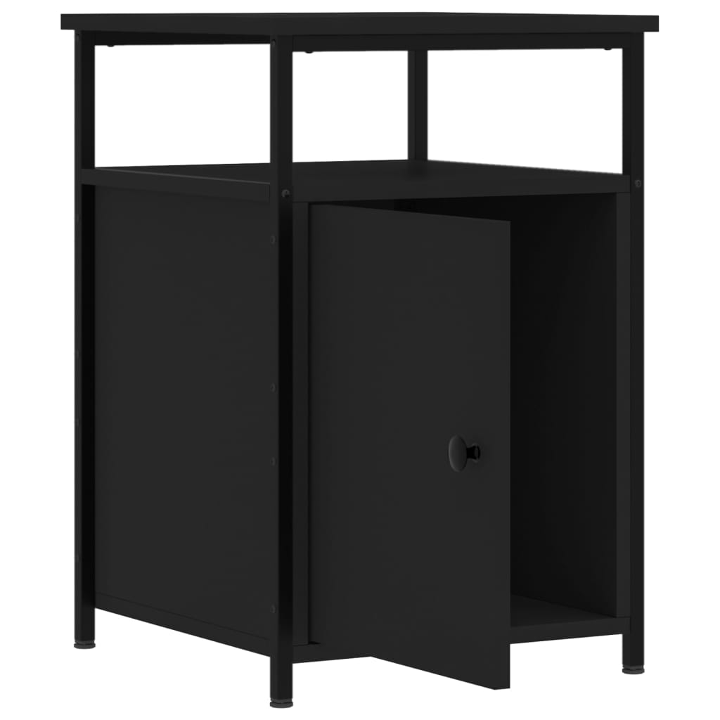 8720845939922_g_en_hd_3 vidaXL Bedside Cabinet Black 40x42x60 cm Engineered Wood - Image 6
