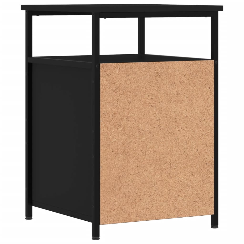 8720845939922_g_en_hd_6 vidaXL Bedside Cabinet Black 40x42x60 cm Engineered Wood - Image 9