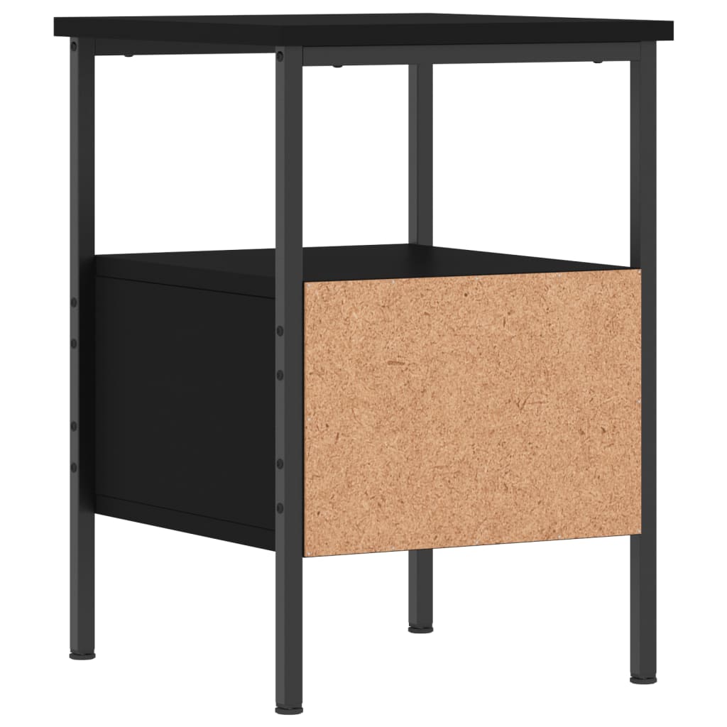 8720845940027_g_en_hd_6 vidaXL Bedside Cabinet Black 34x36x50 cm Engineered Wood - Image 9