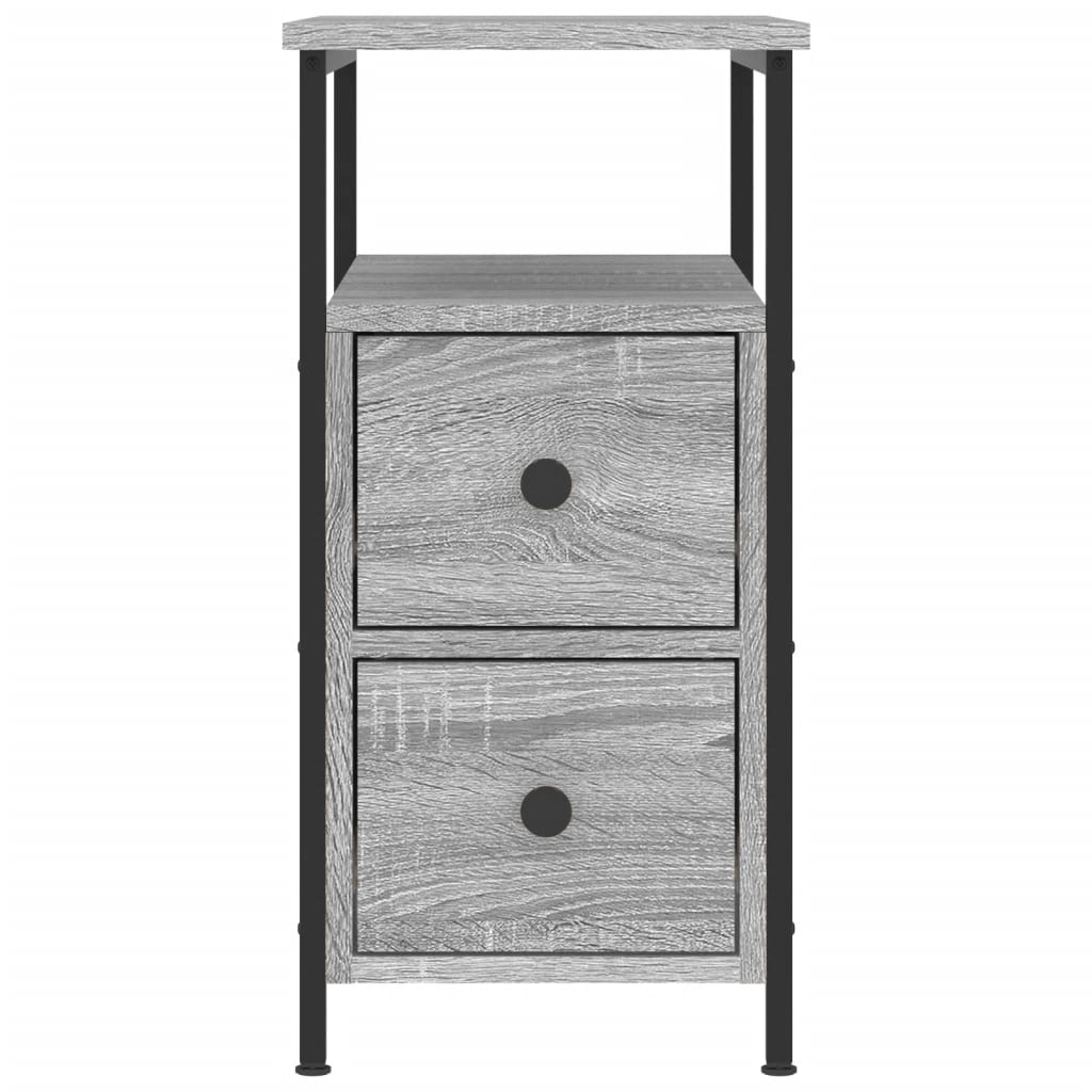 8720845940287_g_en_hd_3 vidaXL Bedside Cabinet Grey Sonoma 30x60x60 cm Engineered Wood - Image 6