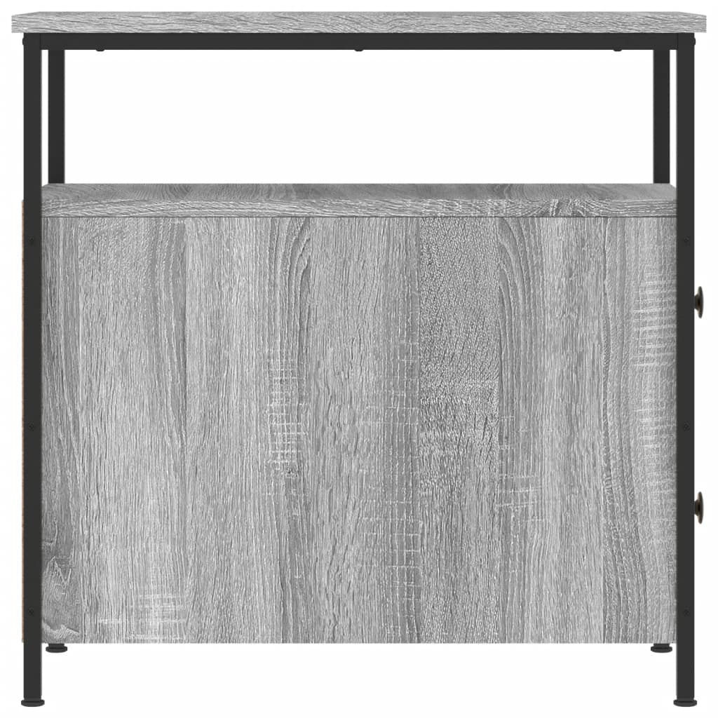 8720845940287_g_en_hd_5 vidaXL Bedside Cabinet Grey Sonoma 30x60x60 cm Engineered Wood - Image 8