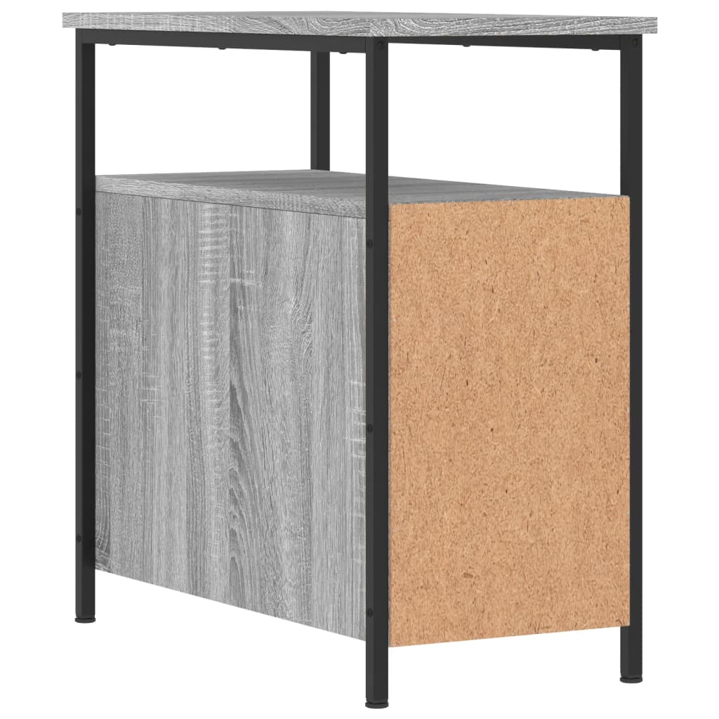 8720845940287_g_en_hd_6 vidaXL Bedside Cabinet Grey Sonoma 30x60x60 cm Engineered Wood - Image 9