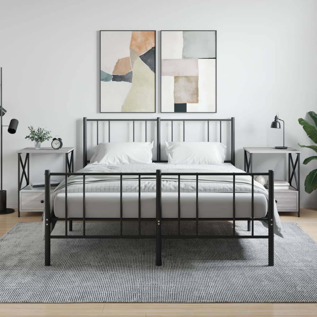 8720845940492_m_en_hd_1 vidaXL Bedside Tables 2 pcs Grey Sonoma 50x41x65 cm Engineered Wood - Image 1