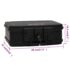 vidaXL Safe Box Black 44x37x16.5 cm - Image 10