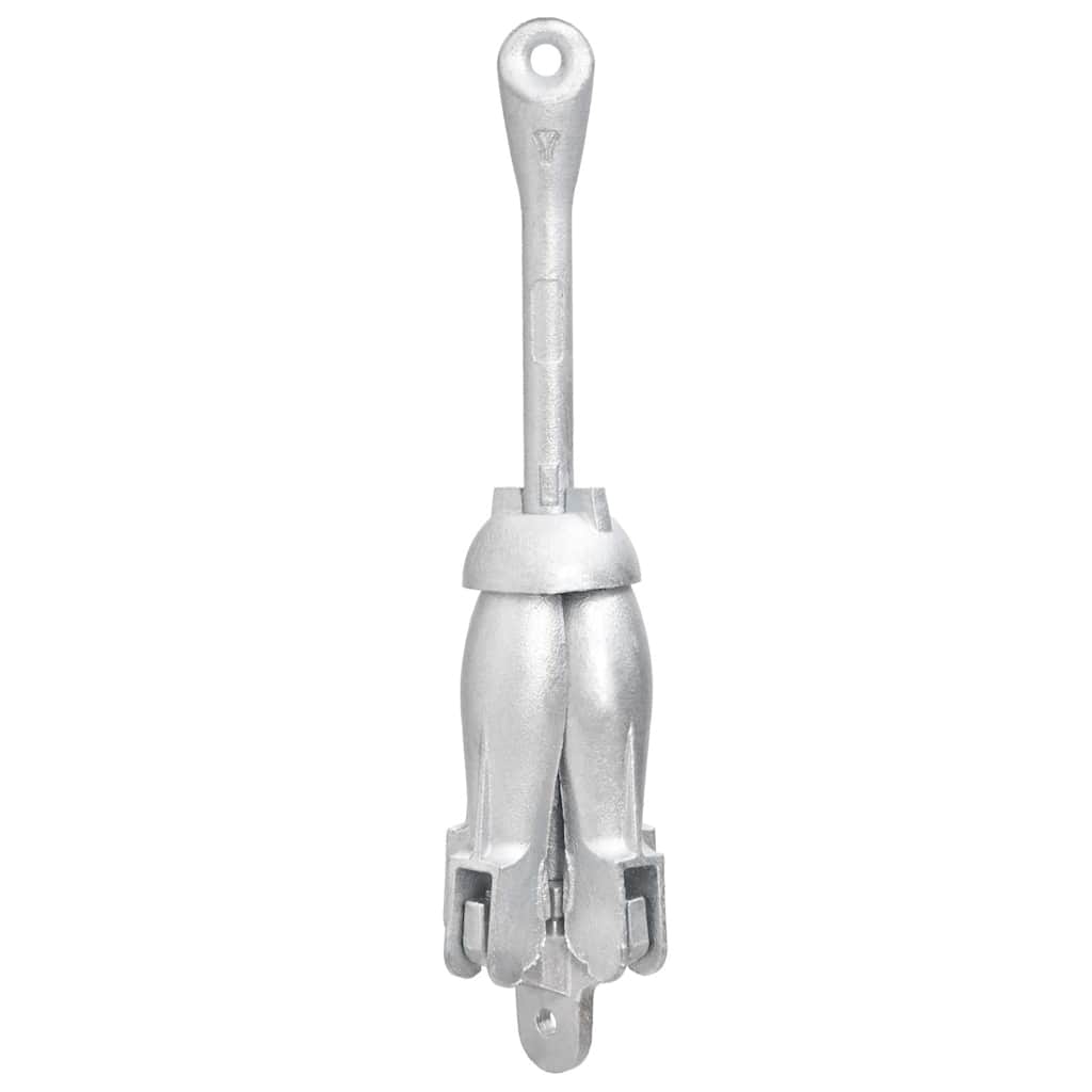 8720845951238_g_en_hd_4 vidaXL Folding Anchor with Rope Silver 3.2 kg Malleable Iron - Image 5