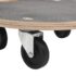 vidaXL Transport Trolleys 2 pcs Round Ø38x11.5 cm 250 kg - Image 9