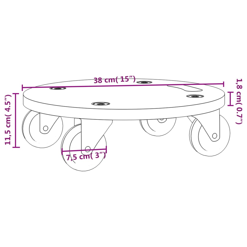 8720845951276_g_en_hd_8 vidaXL Transport Trolleys 2 pcs Round Ø38x11.5 cm 250 kg - Image 10
