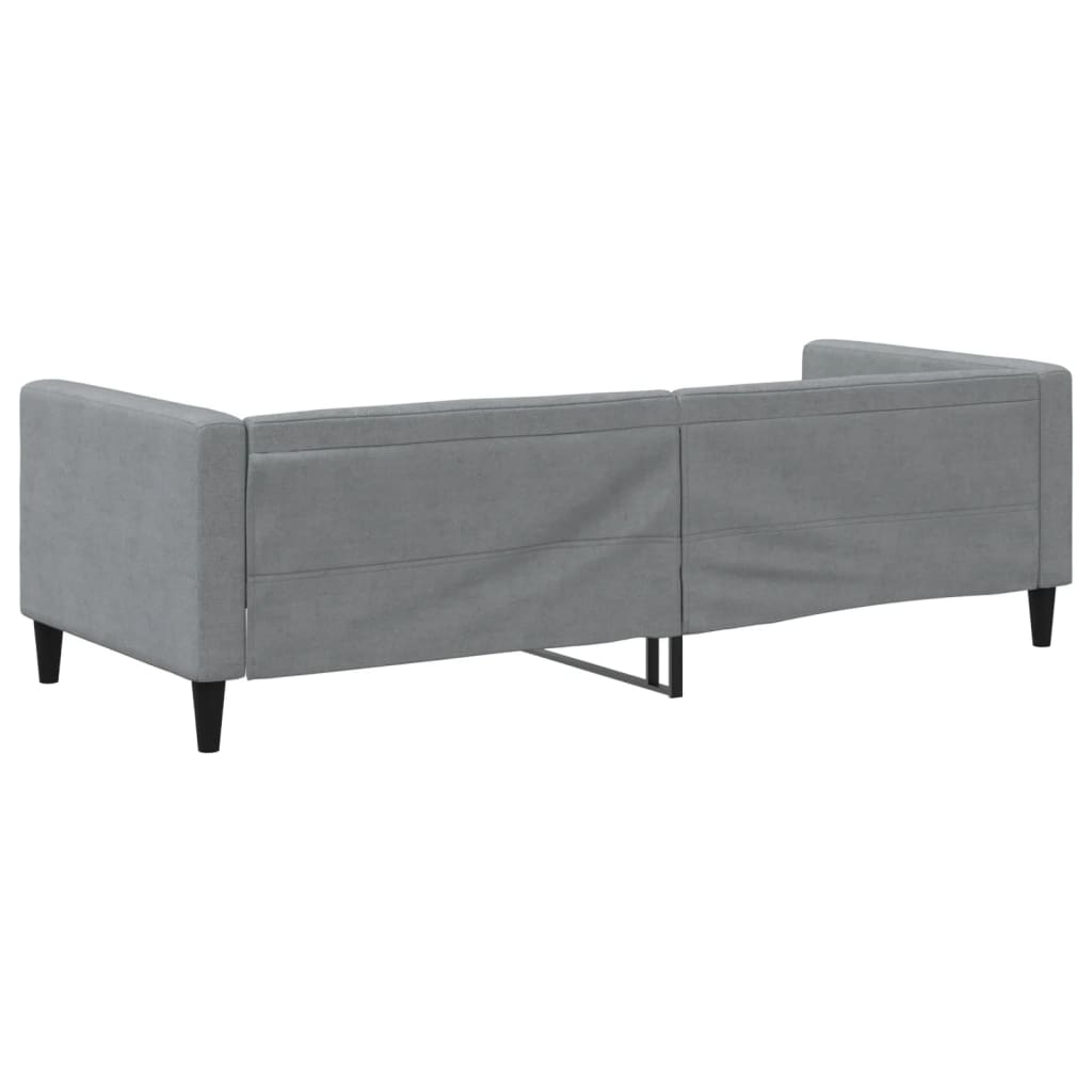 8720845952884_g_en_hd_3 vidaXL Day Bed without Mattress Light Grey 90x190 cm Fabric - Image 5