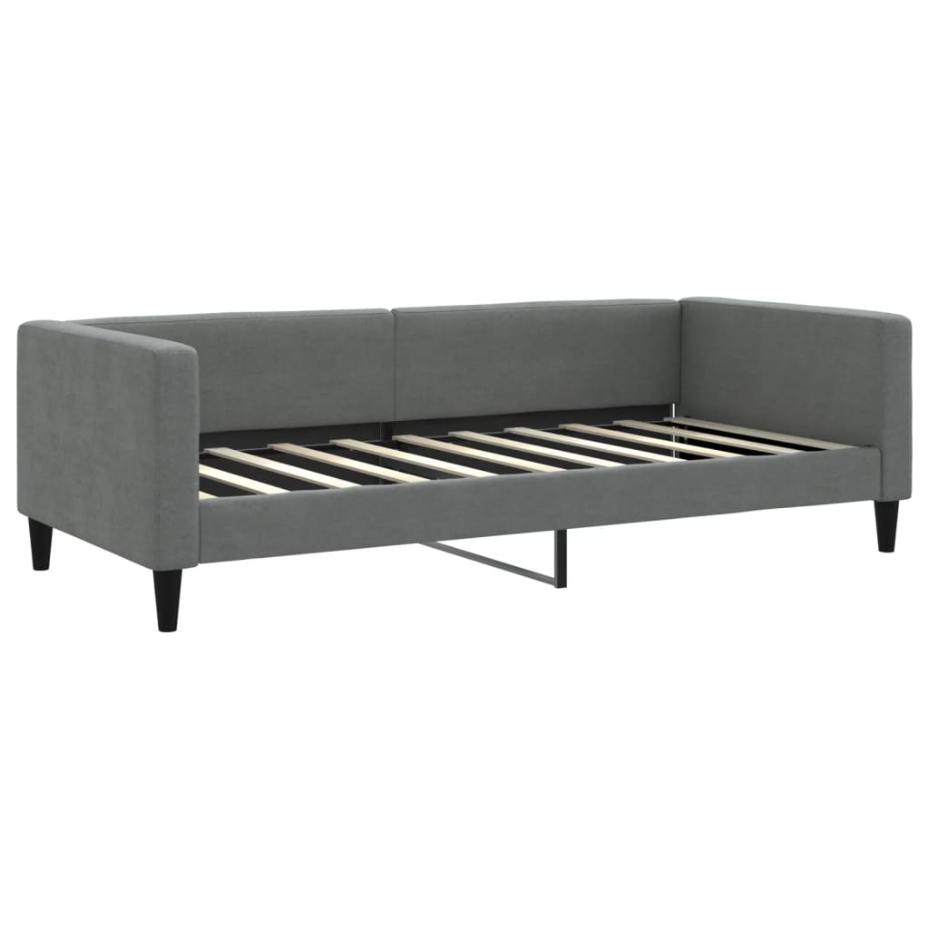 8720845952891_a_en_hd_1 vidaXL Day Bed without Mattress Dark Grey 90x190 cm Fabric - Image 2