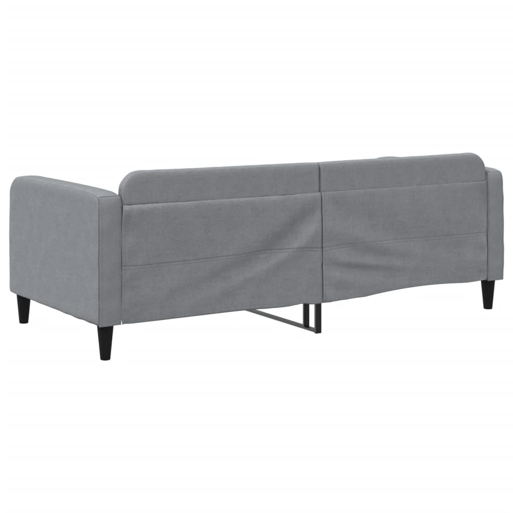 8720845953386_g_en_hd_3 vidaXL Day Bed without Mattress Light Grey 90x190 cm Fabric - Image 5