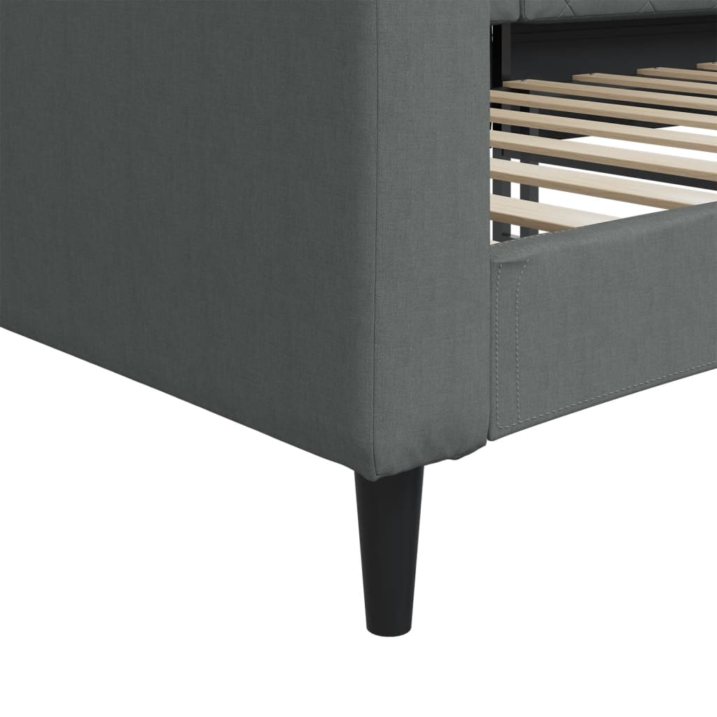 8720845954673_g_en_hd_4 vidaXL Day Bed without Mattress Dark Grey 90x190 cm Fabric - Image 6