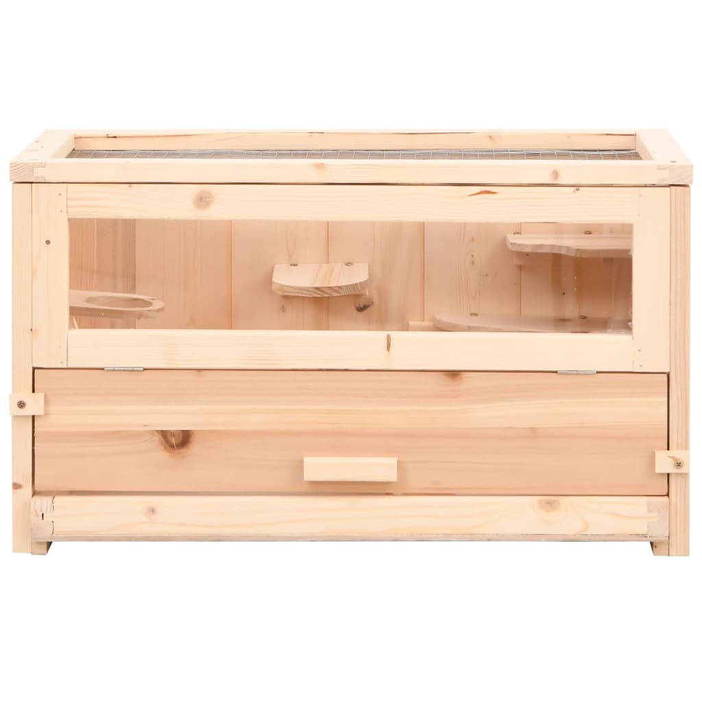8720845956271_g_en_hd_3 vidaXL Hamster Cage 60x30x35 cm Solid Wood Fir - Image 4